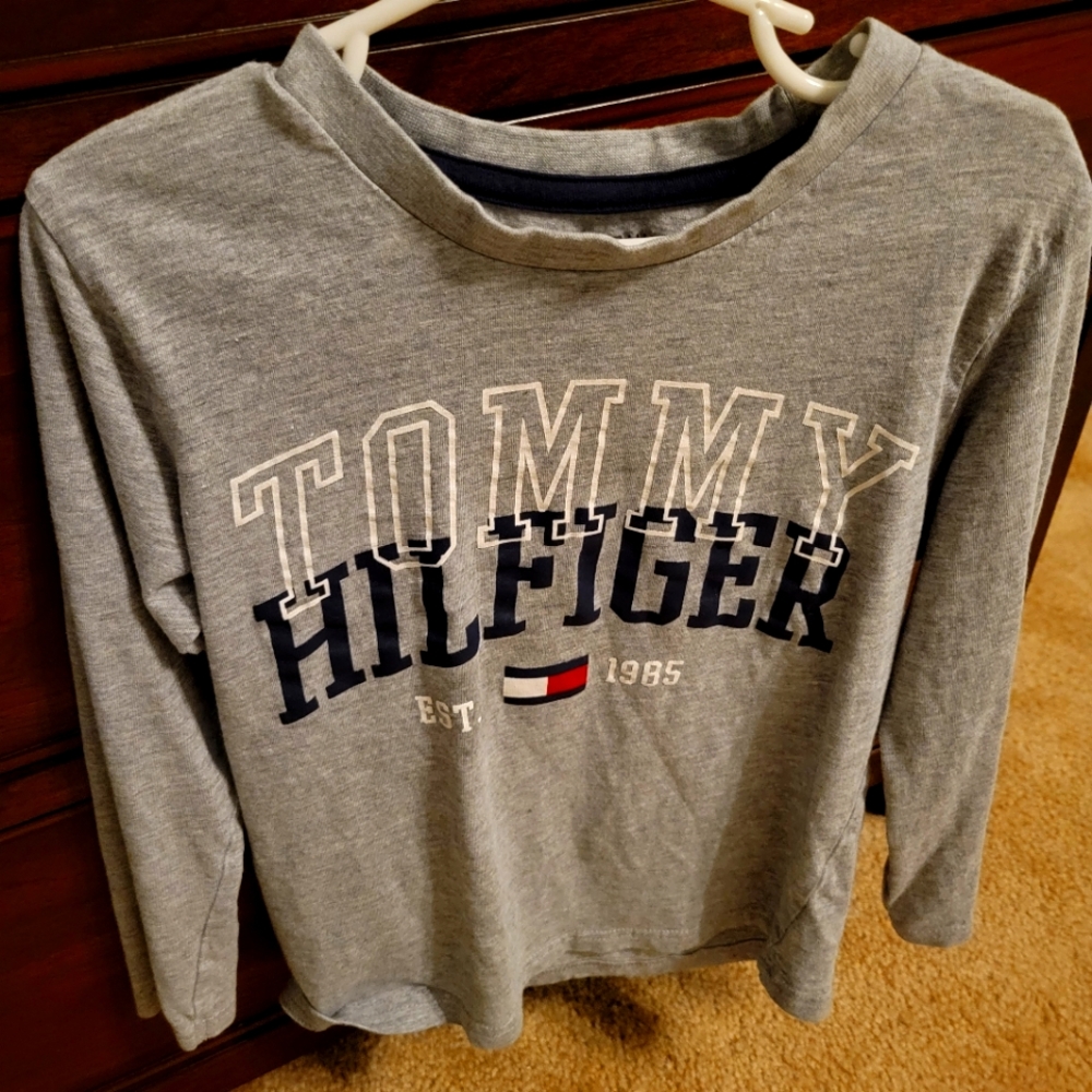 Little boy Tommy Hilfiger shirt
